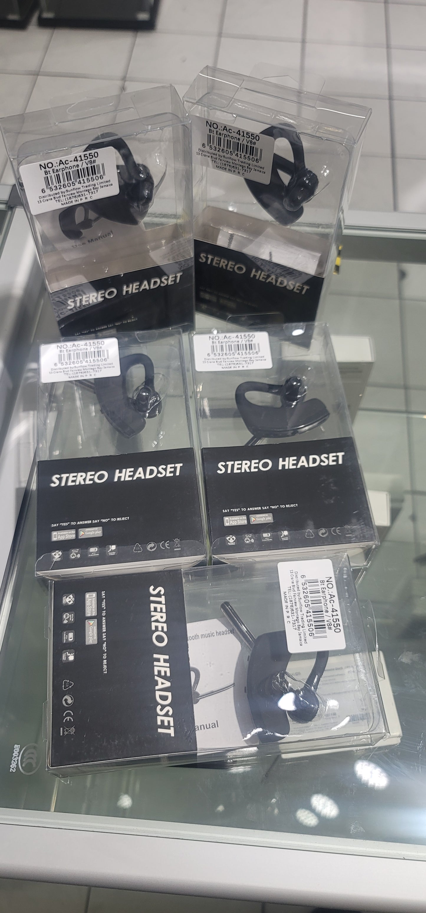 Stereo headset smart wireless v8