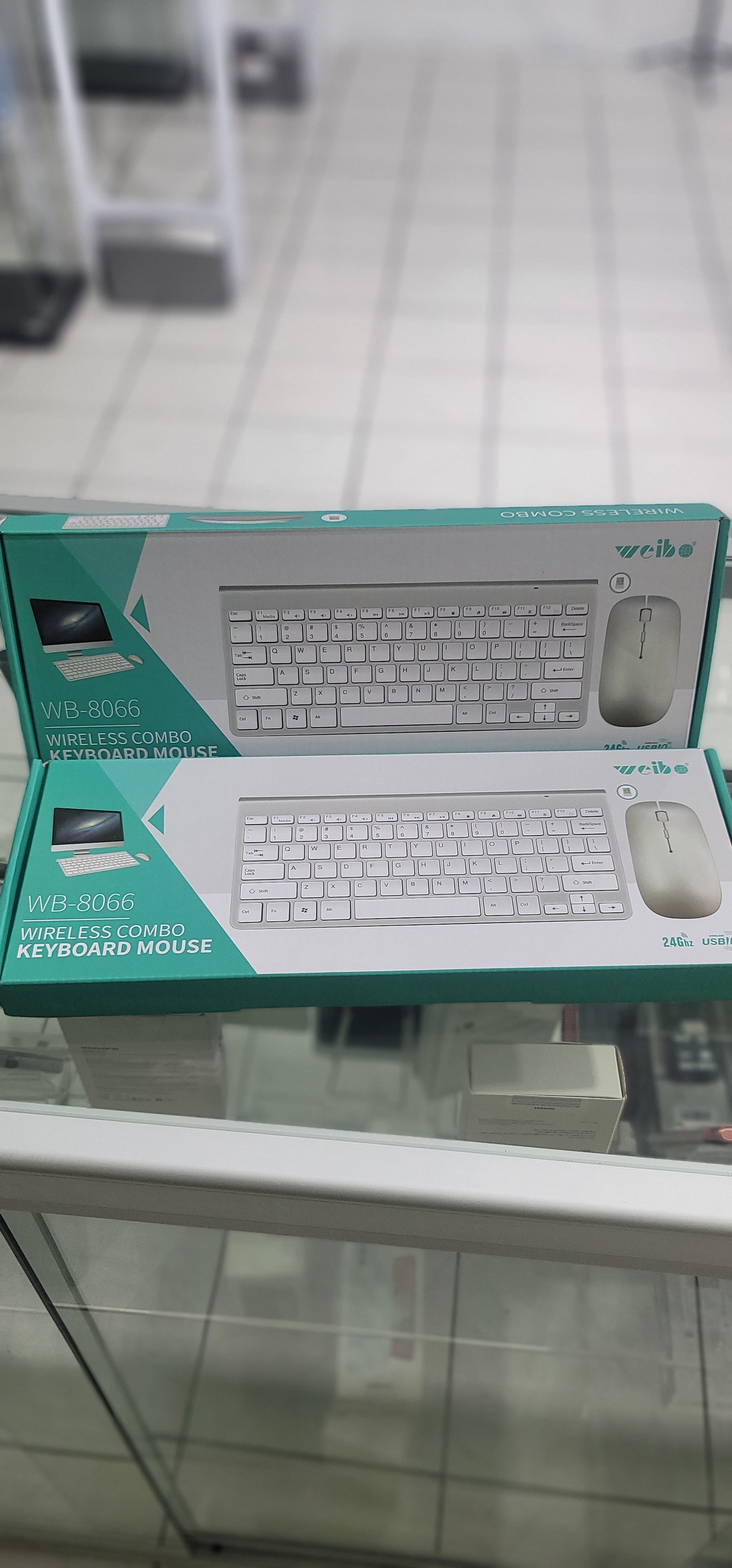 Weibo wb-8066 wireless combo keyboard mouse
