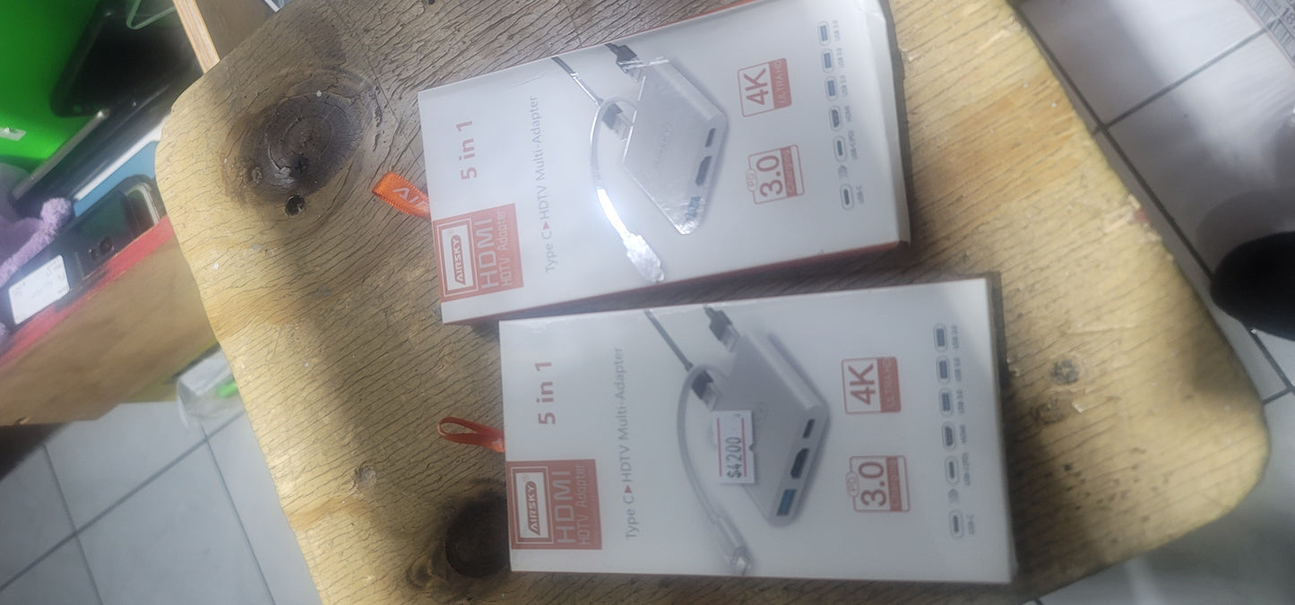 Airsky hdmi adopter 5 in 1