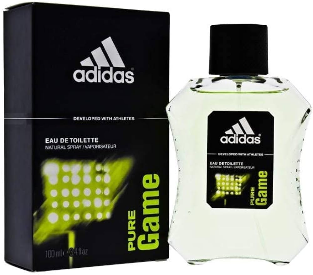 Adidas Pure Game by Adidas 3.4 oz EDT Cologne for Men New In Box