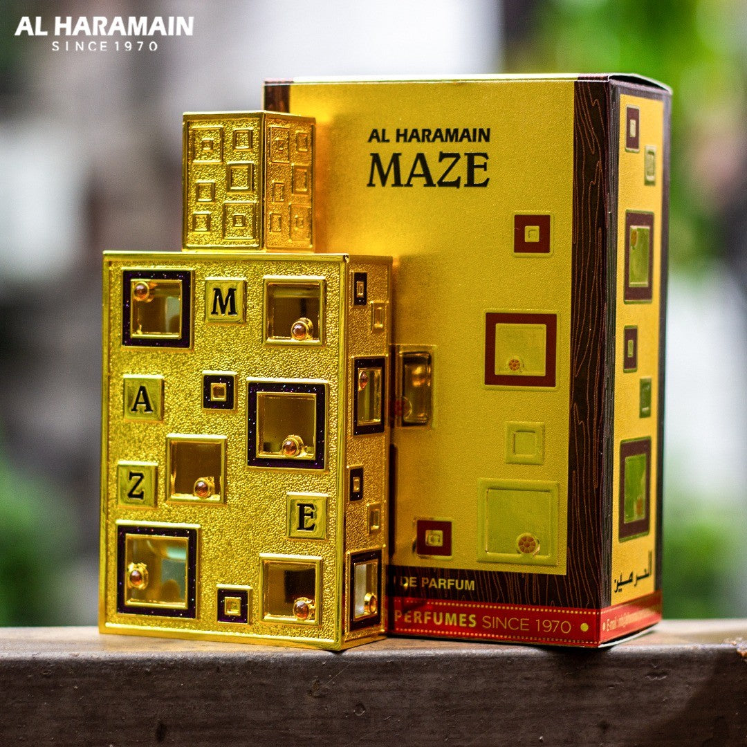 Al Haramain Amber Maze Perfumes Unisex 100ml New in Sealed Box Vintage