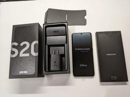 New Samsung Galaxy S20 5G G981U 128GB Factory Unlocked Smartphone