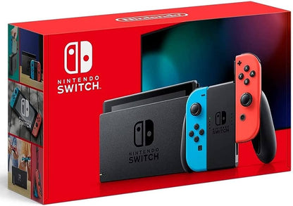 NEW Nintendo Switch + Neon Joy Cons 32GB Gaming Console