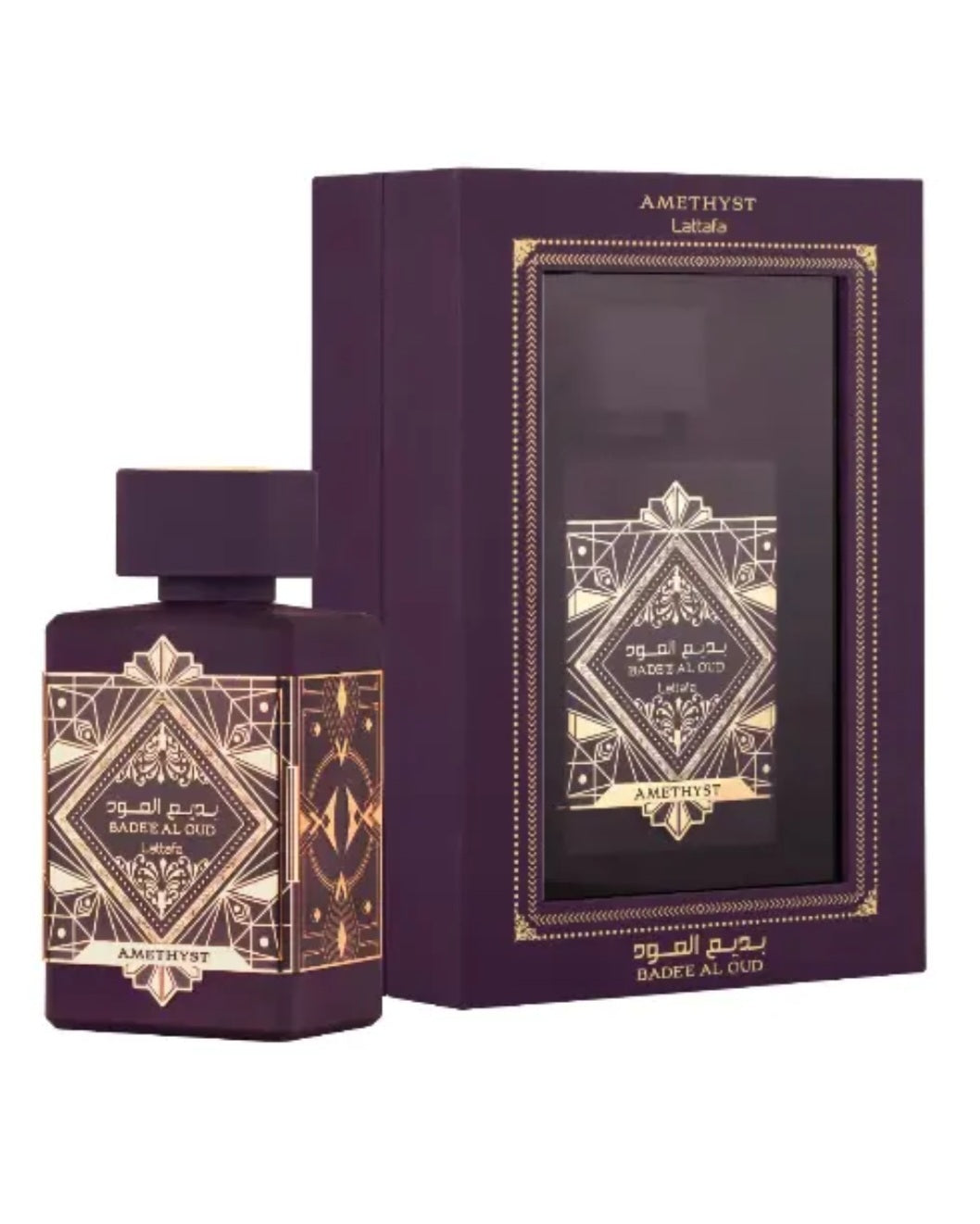Bade'e Al Oud Amethyst by Lattafa 3.4 oz EDP Cologne Men New in Box