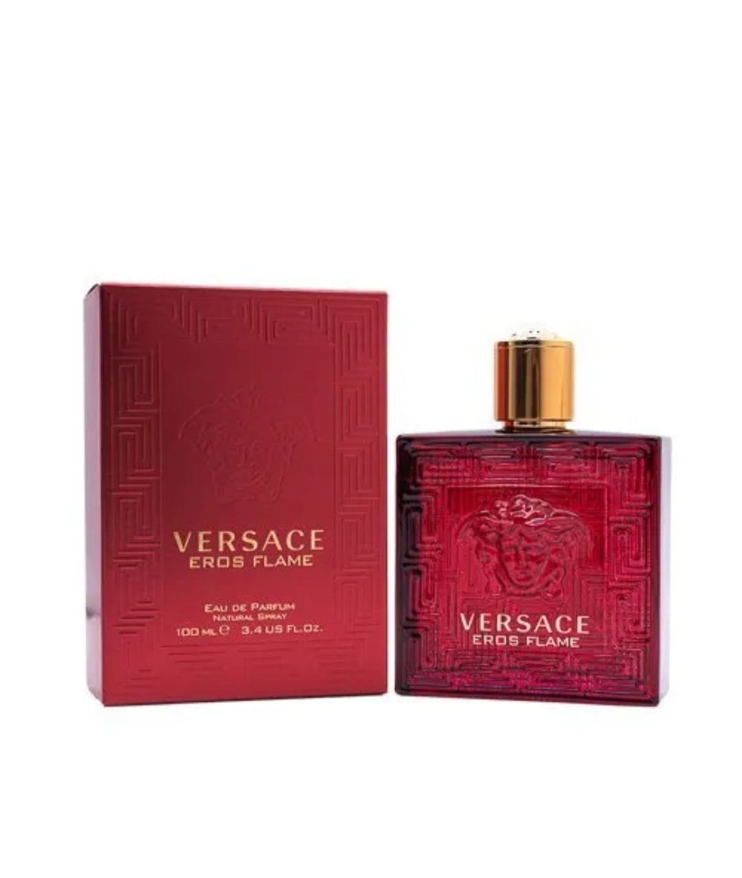 Versace Eros Flame by Versace 3.4 oz EDP Cologne for Men New In Box