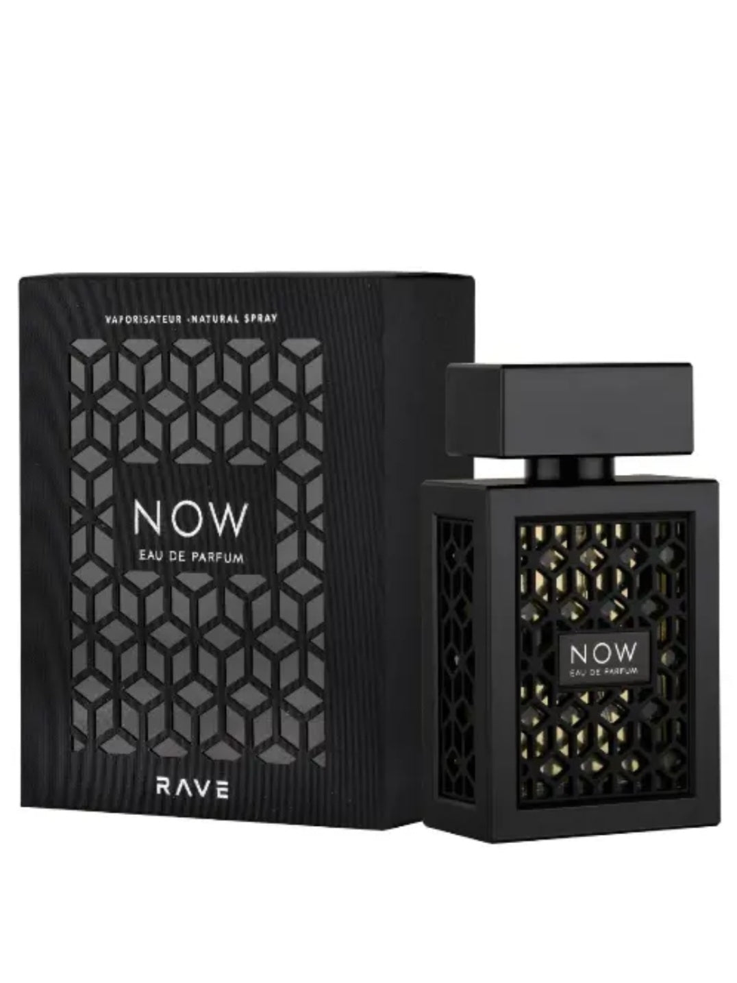 Now Rave by Lattafa 3.4 oz EDP Perfume Cologne Unisex New in Box