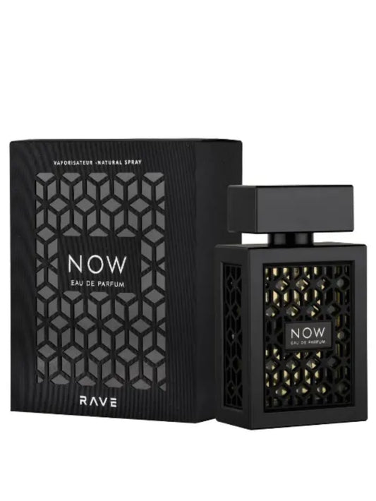Now Rave by Lattafa 3.4 oz EDP Perfume Cologne Unisex New in Box