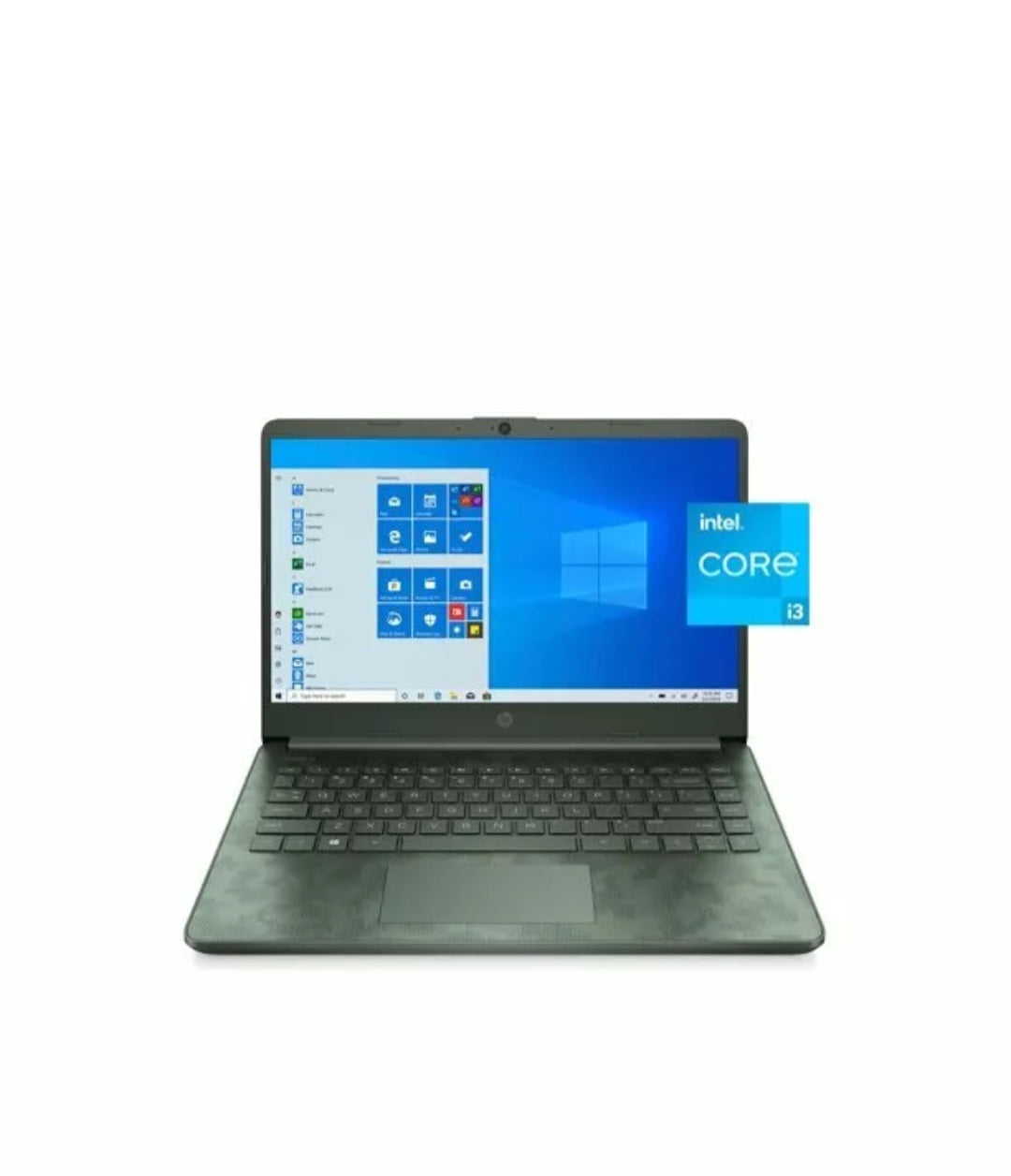 HP 14" i3-1125G  Max Turbo 3.70 Ghz 8G 256G Digi Camo Laptop 11th i3 Processor