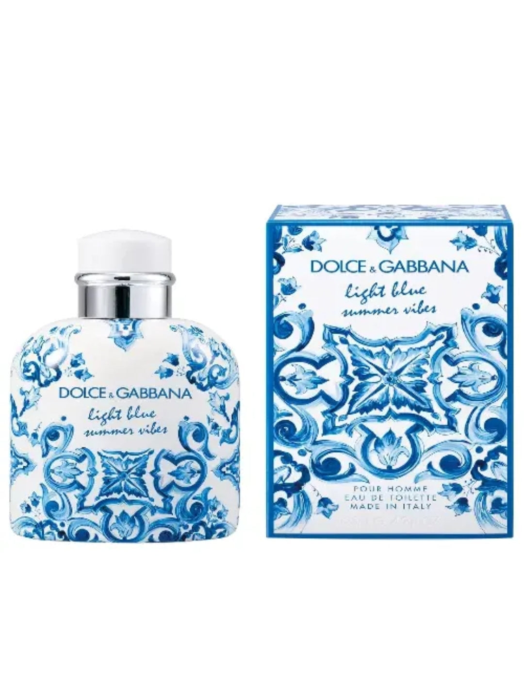 Light Blue Summer Vibes by Dolce & Gabbana 4.2 oz EDT Cologne for Men New In Box