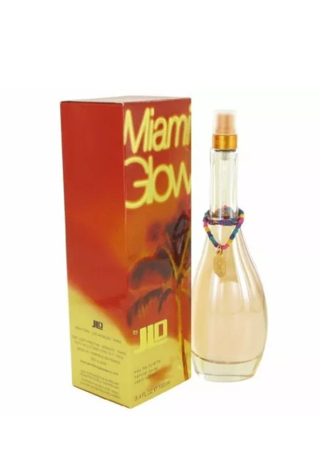 Miami Glow by J.LO Jennifer Lopez EDT Perfume for Women 3.4 oz New In Box