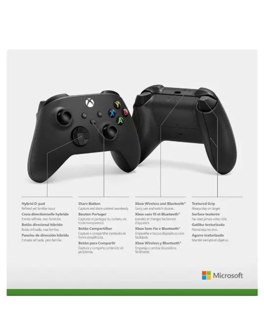 Microsoft Xbox Wireless Controller carbon black