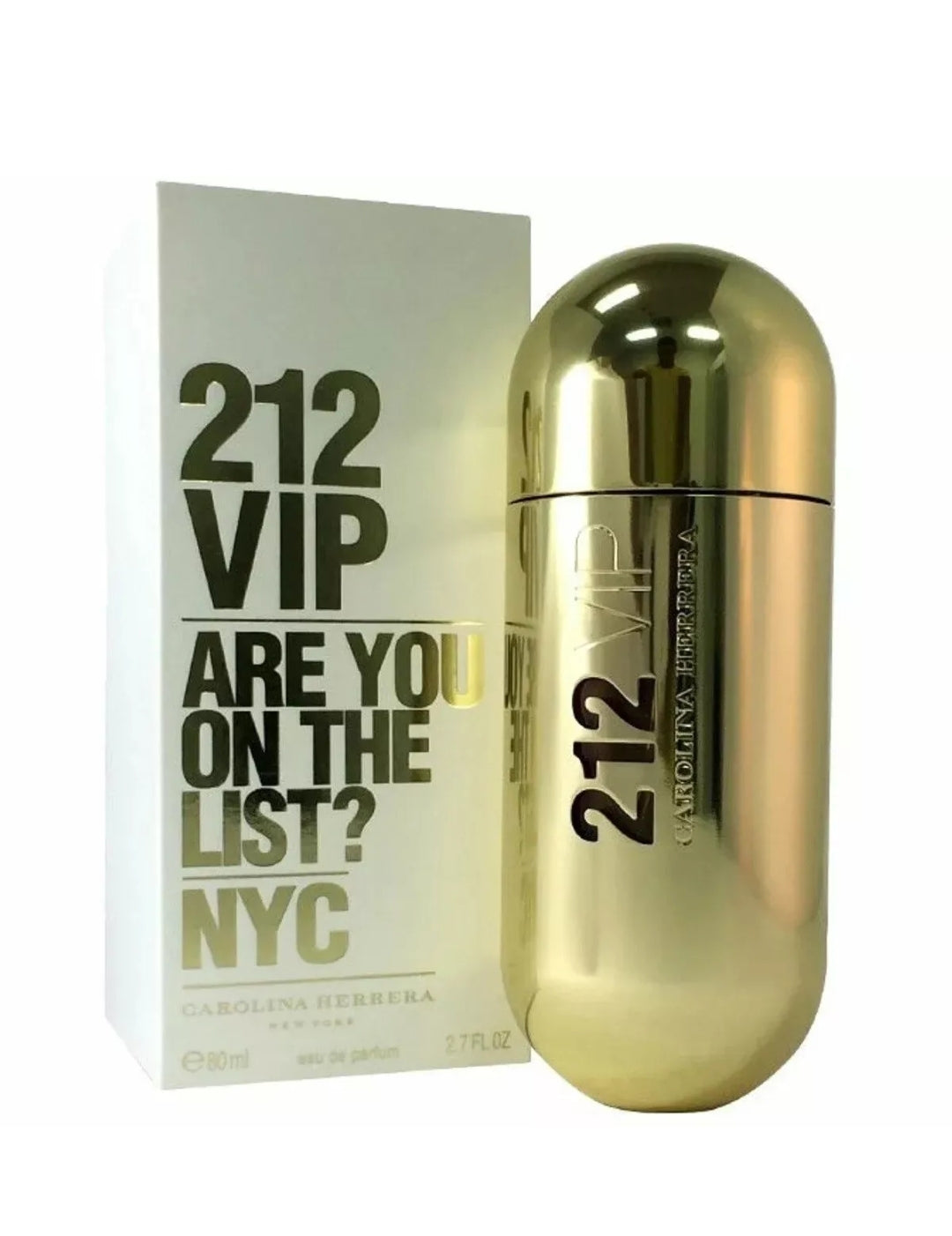 212 VIP by Carolina Herrera perfume for her EDP 2.7 oz New in box