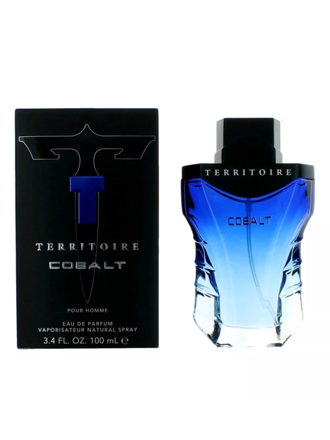 Territoire Cobalt by YZY, 3.4 oz EDP Spray for Men
