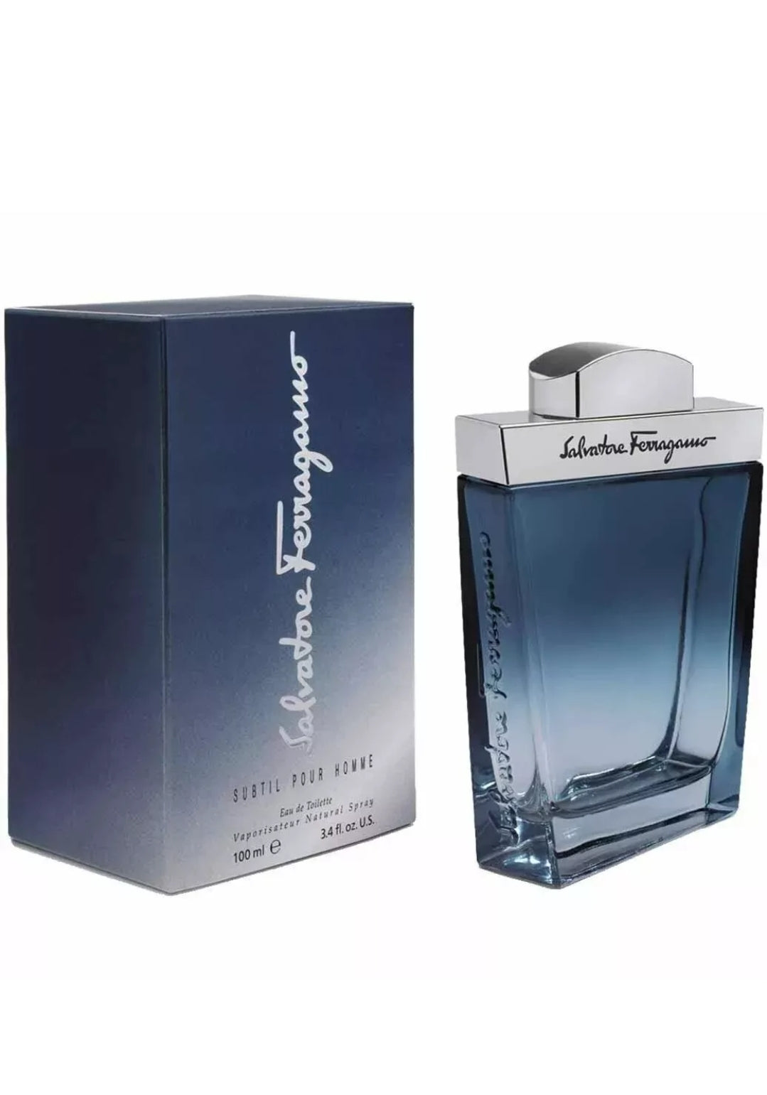 SALVATORE Ferragamo SUBTIL Pour Homme Cologne 3.3 / 3.4 oz New in Box