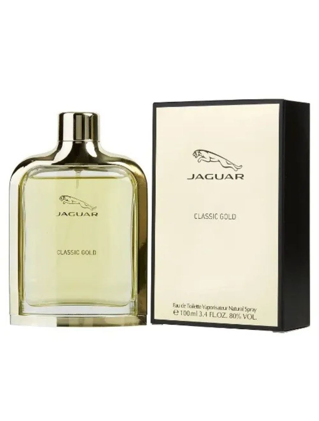 Jaguar Classic Gold by Jaguar 3.4 oz EDT Cologne for Men New In Box