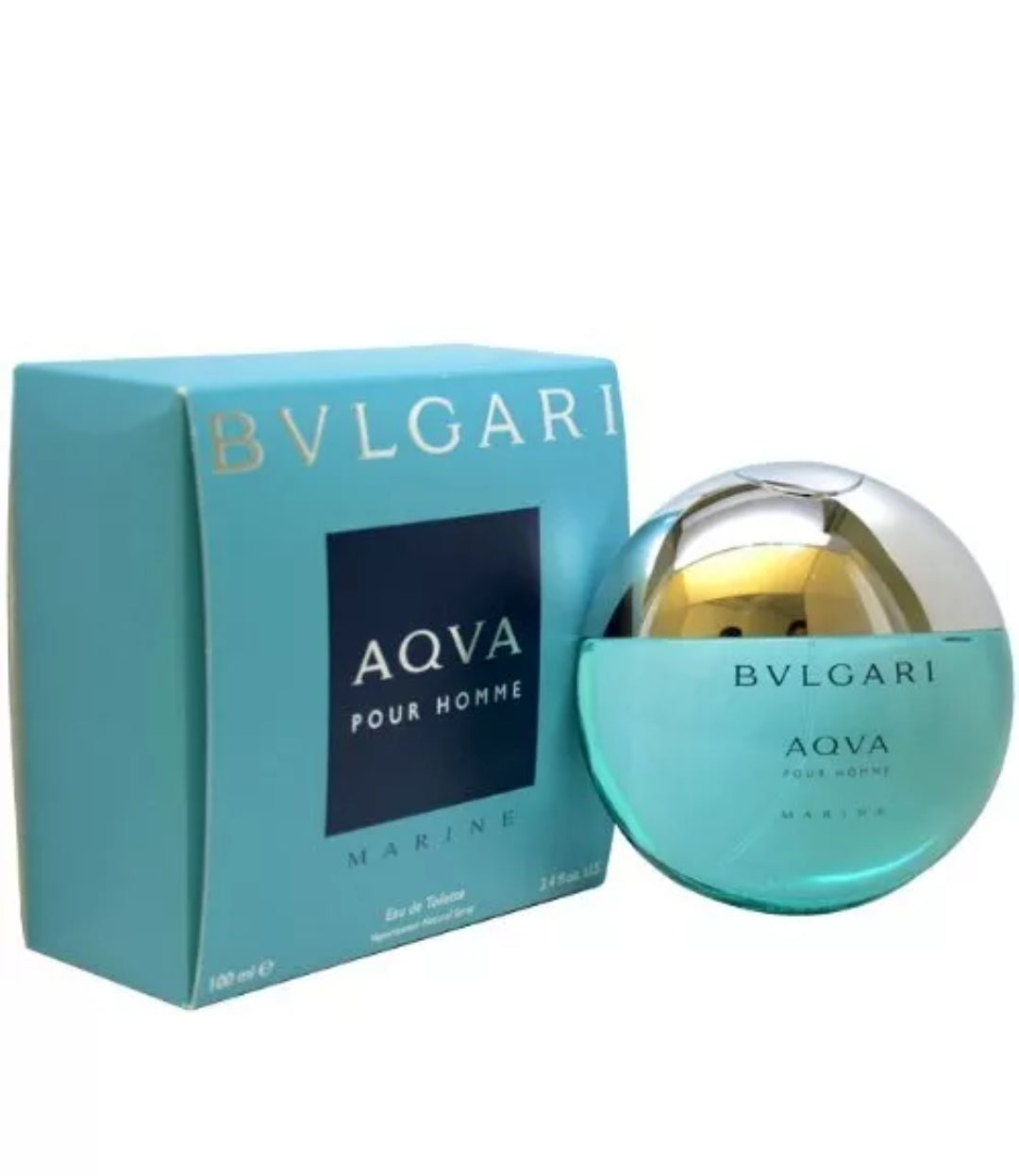 Bvlgari Aqva Marine Pour Homme by Bvlgari 3.4 oz EDT Cologne for Men New In Box