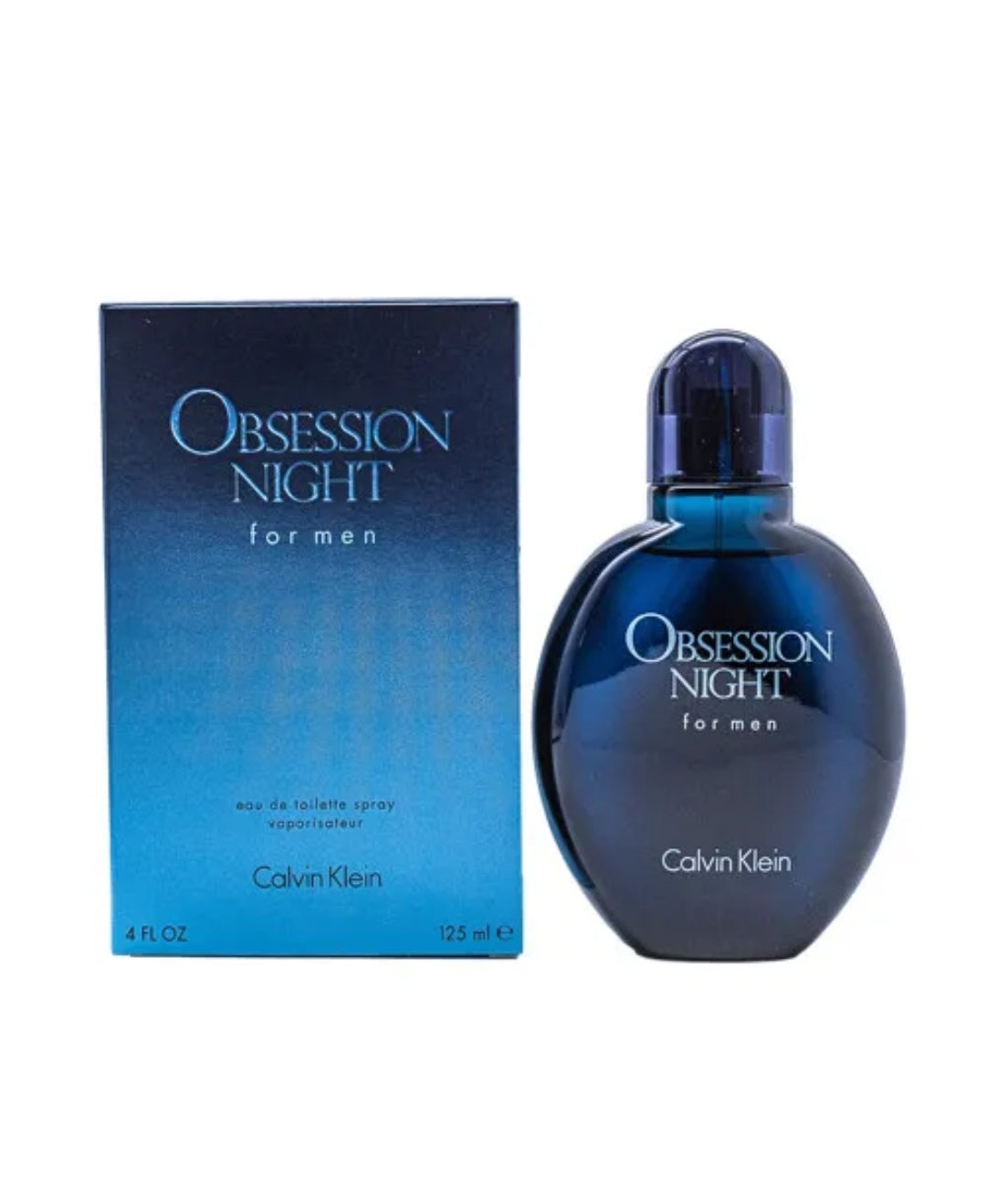 Obsession Night by CK Calvin Klein 4.0 oz EDT Cologne for Men New In Box