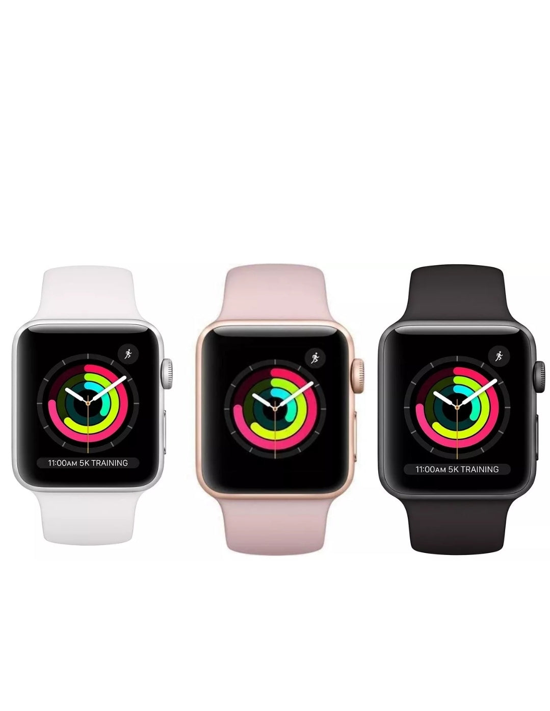 Apple Watch Series 3 42mm GPS + WiFi + Cellular Gold Gray Silver -Very Good