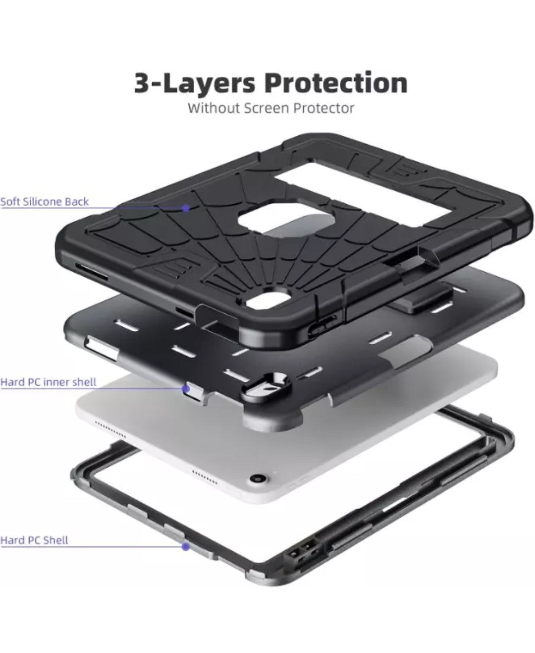New iPad 10.9 In  Gen Case Heavy Duty