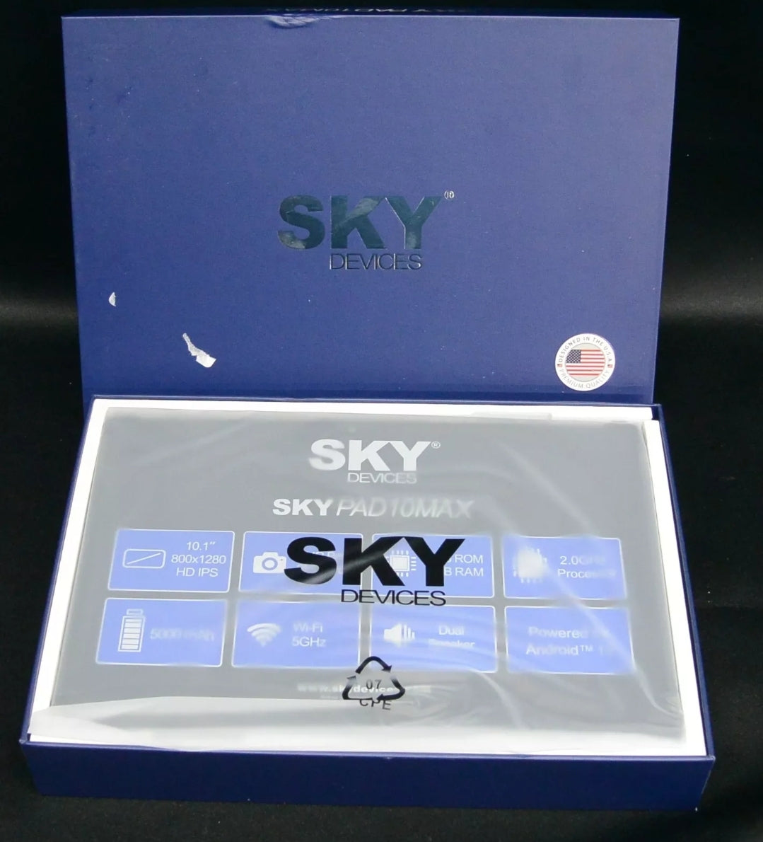 Sky Devices Sky Pad 10 Max Android 13 Tablet, GSM 4G + Wifi