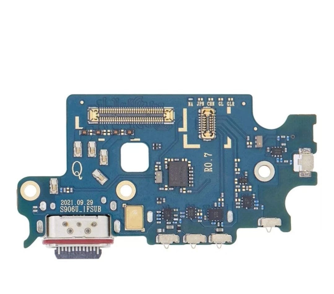 Samsung Galaxy S22+ Plus S906 (F version) Charging Port SIM Reader Microphone Board OEM USA