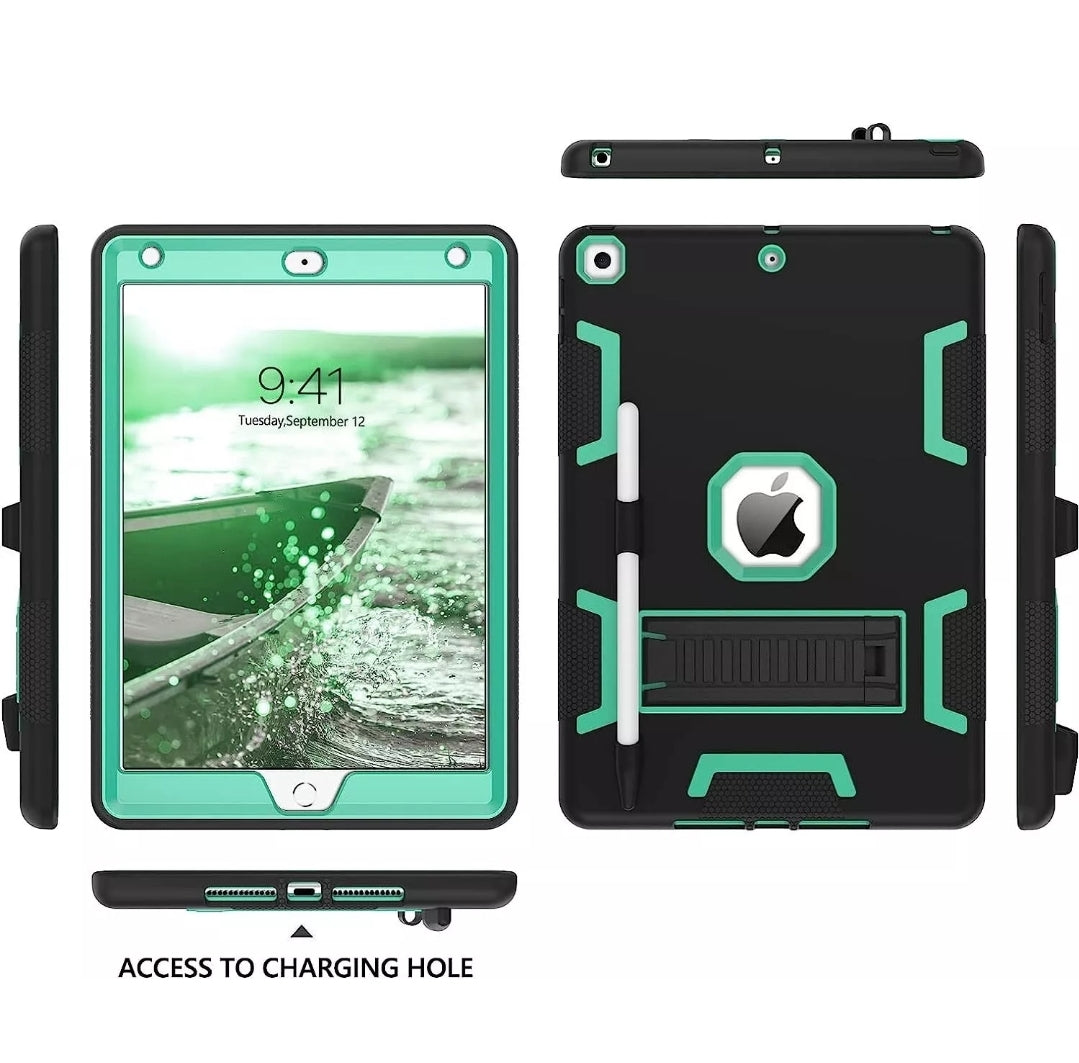 iPad 10th Generation Case Heavy Duty Shockproof Cover+Screen Protector