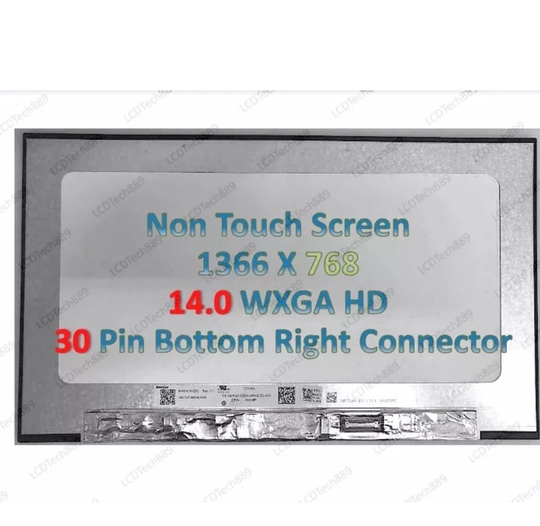 New 14" LCD Replacement Screen for Dell Latitude 5410 HD Display New Panel Dell 05TXC