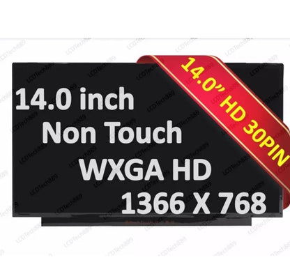14" 30 pin NT140WHM-N61 laptop LED LCD Screen HD 1366x768 NT140WHM-N51 Display 14 in