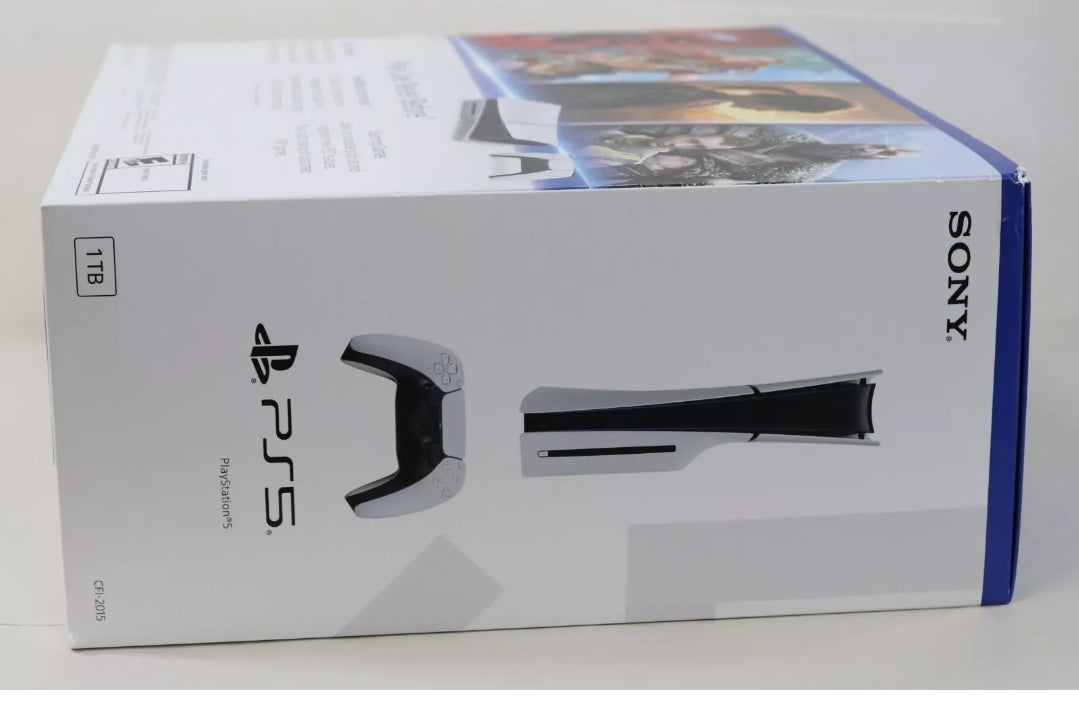 Sony PlayStation 5  Disc Edition PS5 1TB White Gaming System NEW!