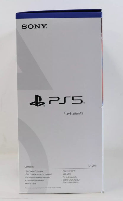 Sony PlayStation 5  Disc Edition PS5 1TB White Gaming System NEW!