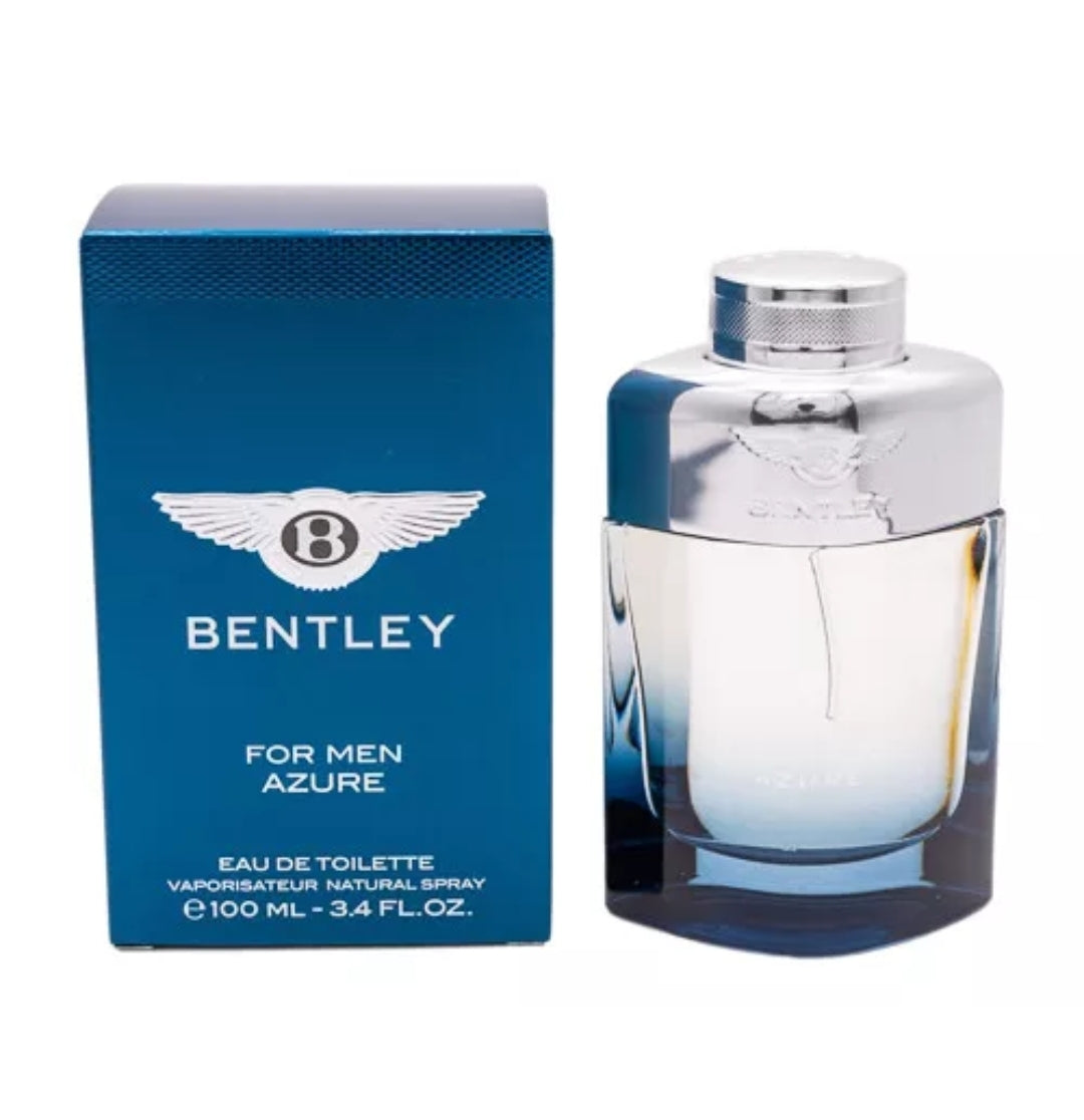 Bentley Azure by Bentley 3.4 oz EDT Cologne for Men New In Box
