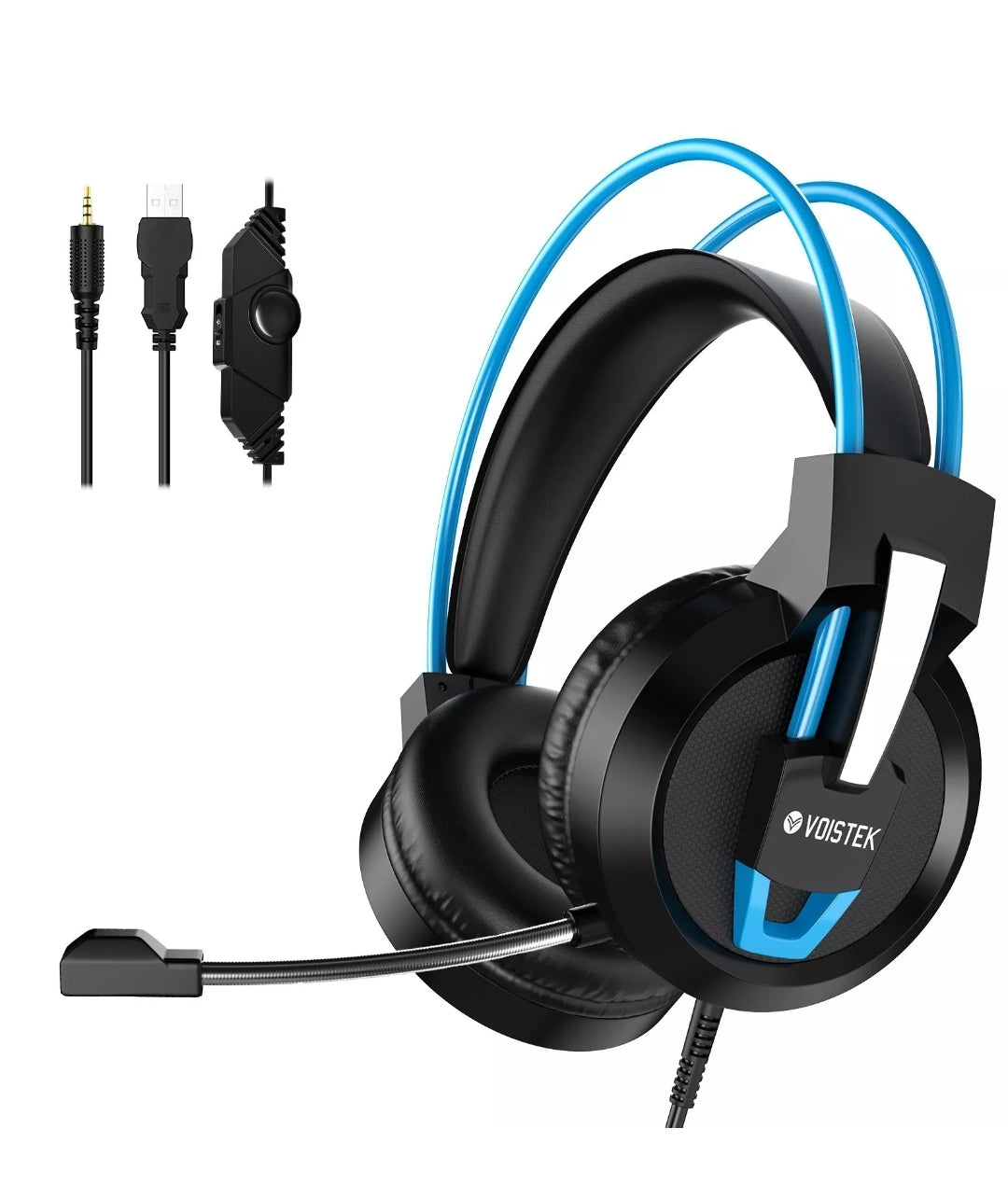3D Stereo Sound Gaming Headset Headphones Microphone For XBOX PS4 PS5 SWITCH PC
