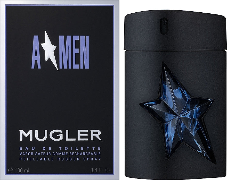 Thierry Mugler AMen Eau de Toilette for Men, 3.4 fl oz Sealed New in Box