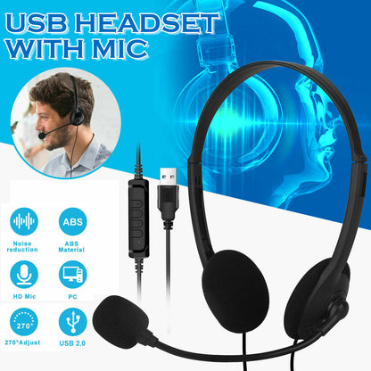 USB Noise Cancelling Headphone