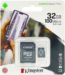 Kingston Memory Card 32Gb