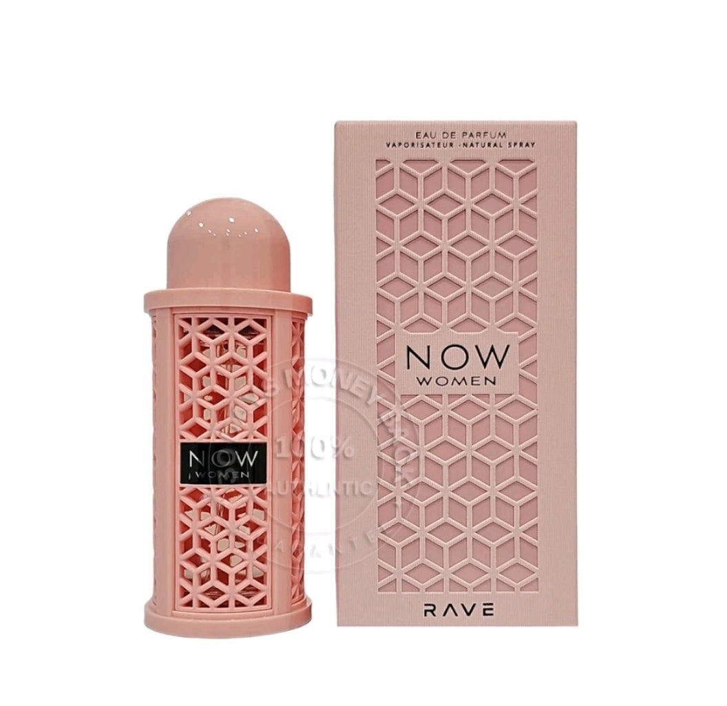 Lattafa Rave NOW WOMEN Eau De Parfum 3.4 oz / 100 ml For Women