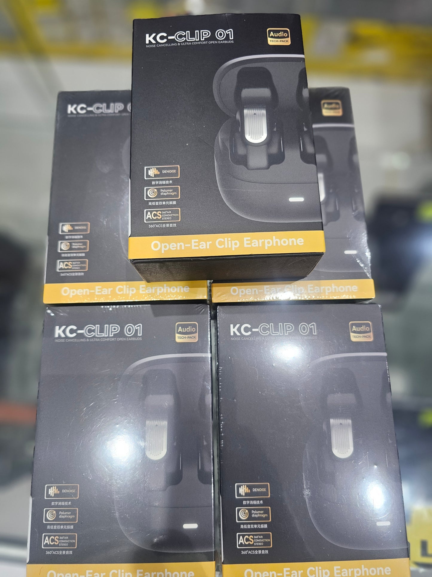 Kc-clip 01 open-ear clip earphone