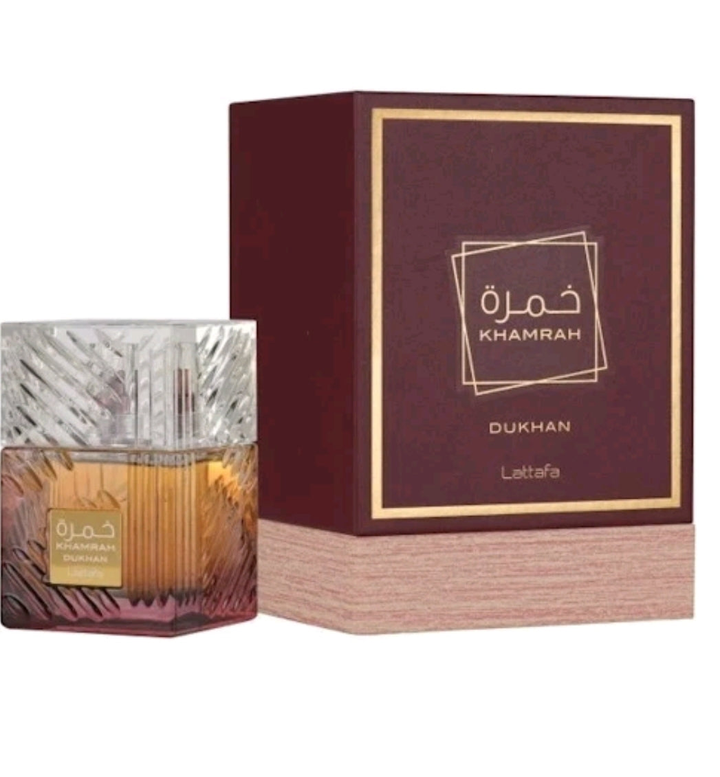 Lattafa Khamrah Dukhan 3.4 oz EDP Cologne for Men New in Box