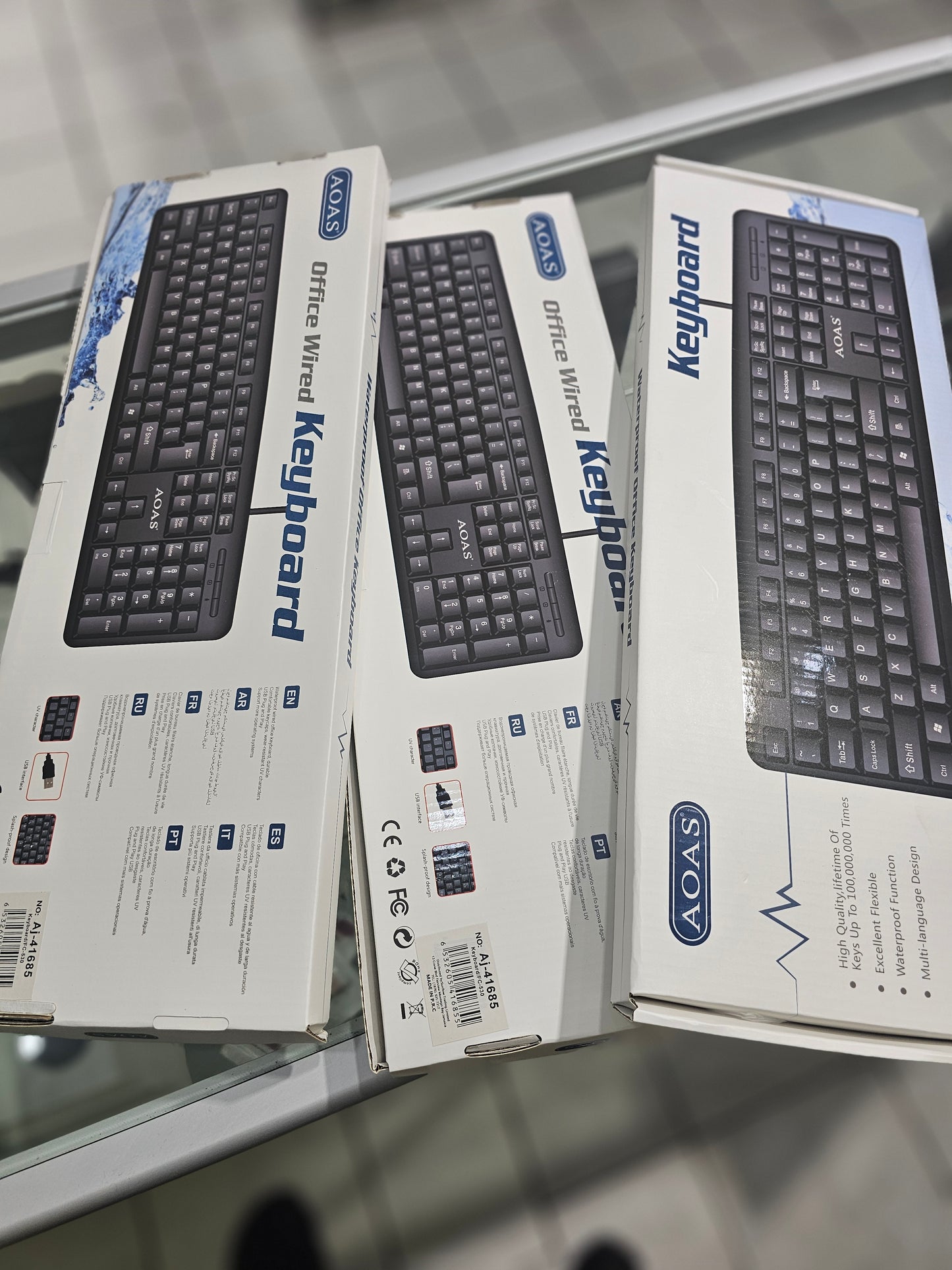 Aoas office wired keyboard