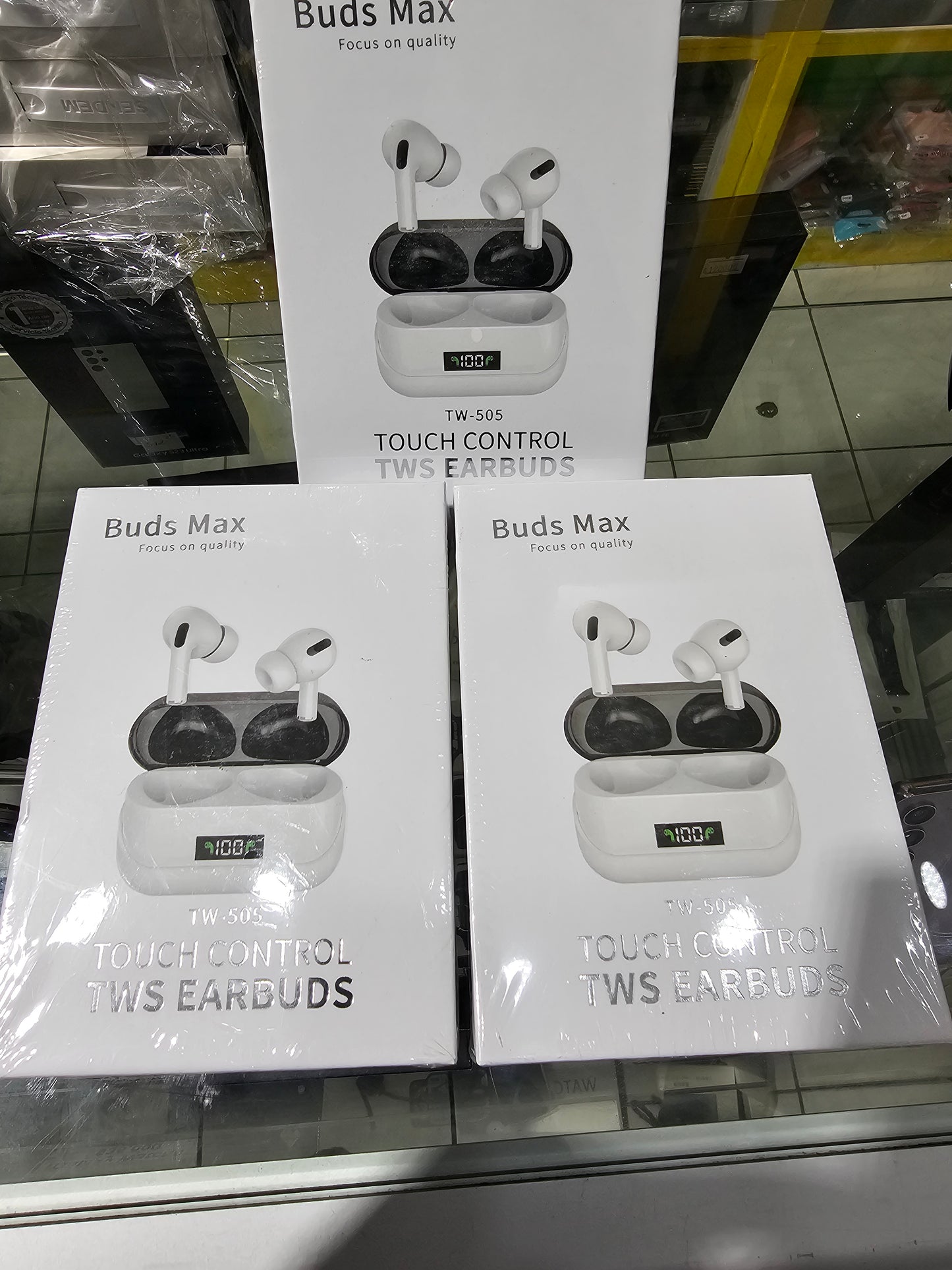 Buds max touch control tws earbuds tw-505