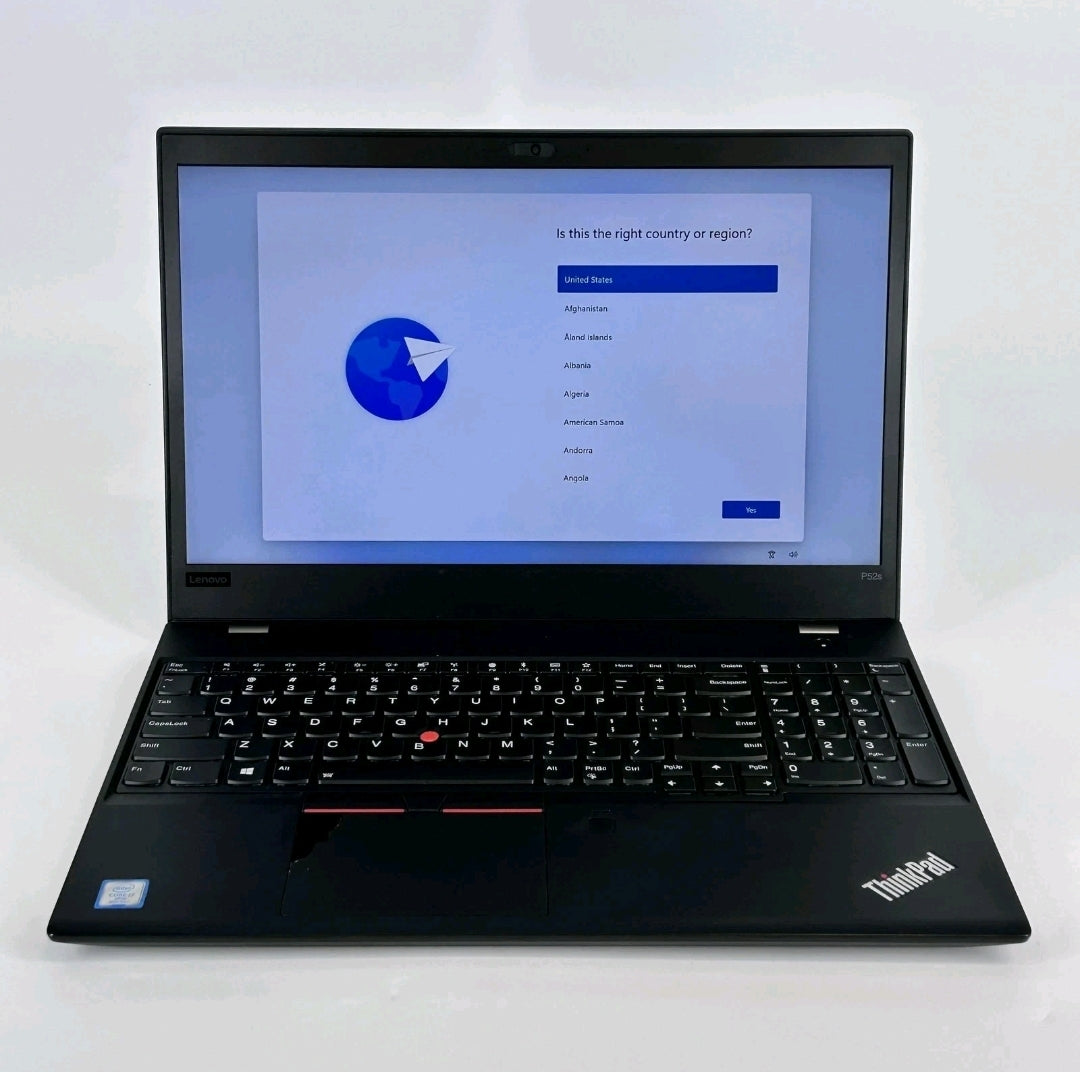 Lenovo ThinkPad P51s 15.6" FHD i7-7500U 16GB RAM 512GB SSD NVIDIA M520 Win11 Pro