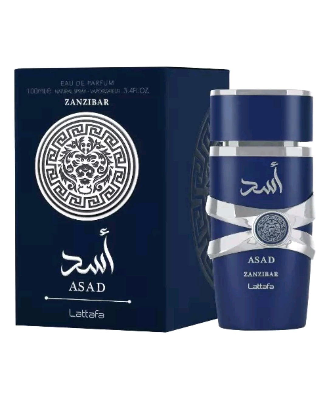 Lattafa Asad Zanzibar by Lattafa 3.4 oz EDP Cologne for Men NIB