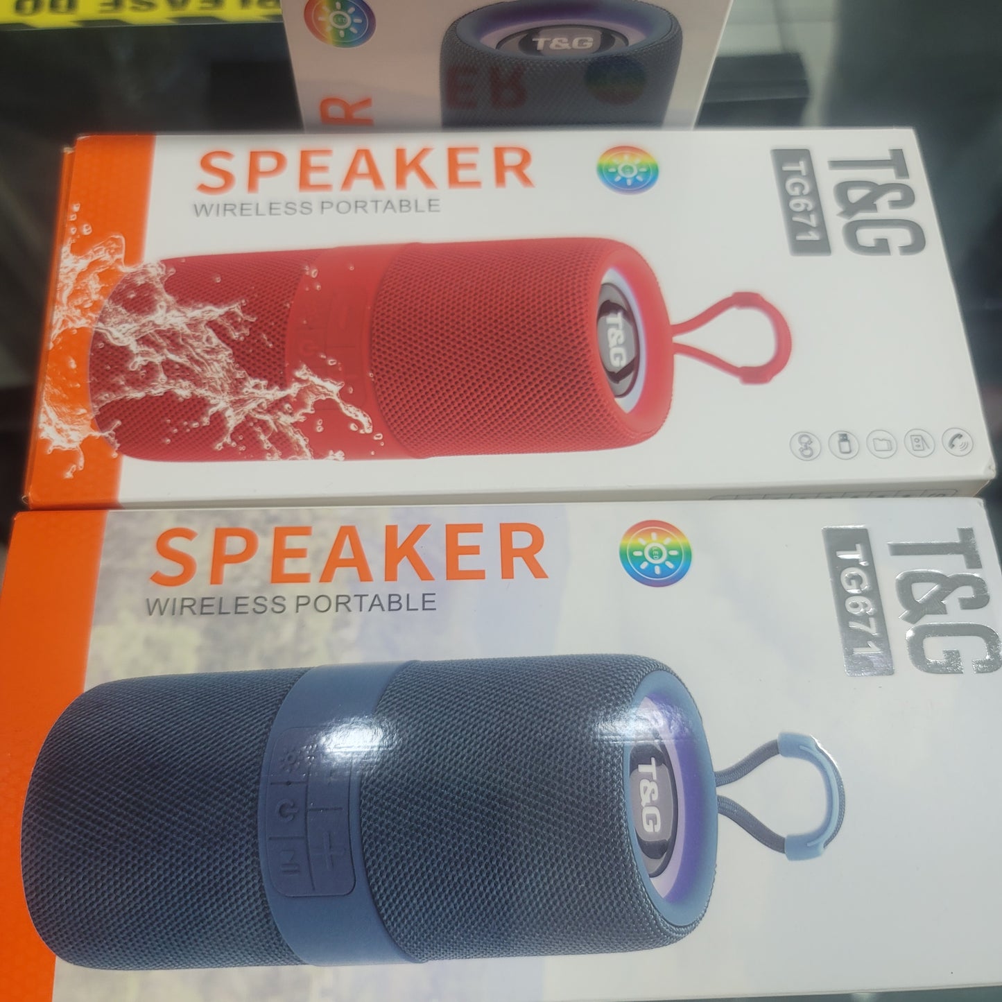 T&g tg671 wireless portable speaker