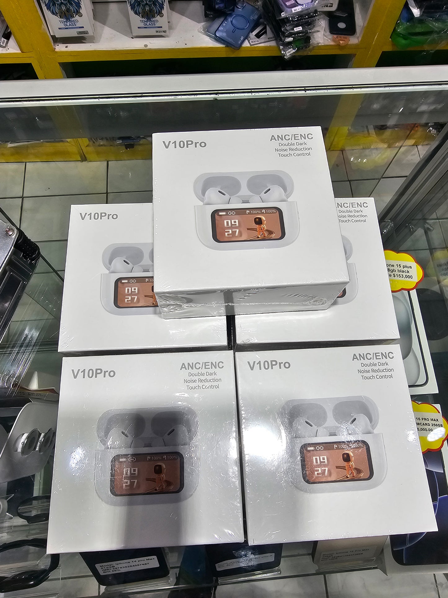 V10pro Anc/enc Double Dark noise reduction touch control