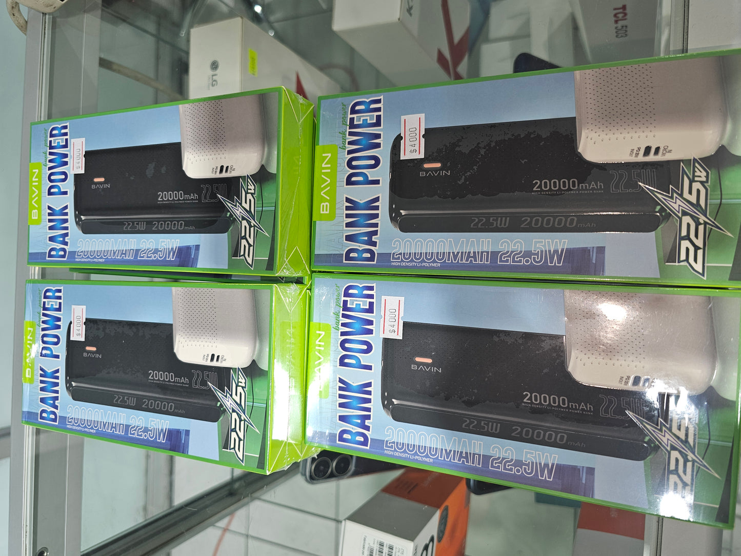 Bavin bank power 22.5w 20000mah