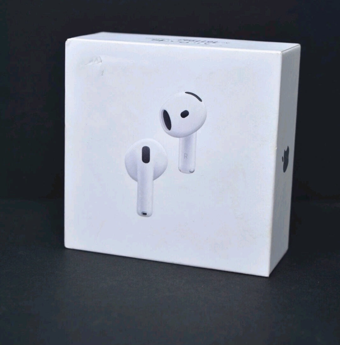 Apple AirPods 4 Wireless Bluetooth Earbuds MXP63LL/A 2024 4th Gen - Headphones