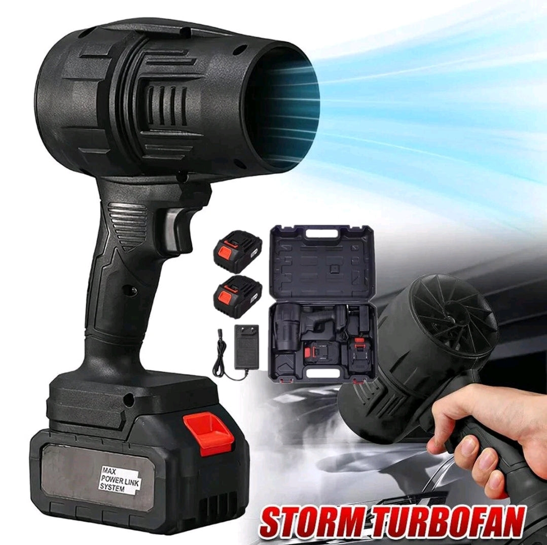 Turbo Blower Fan Cordless Super Power Mini Air Duster For Car Drying Cleaning US