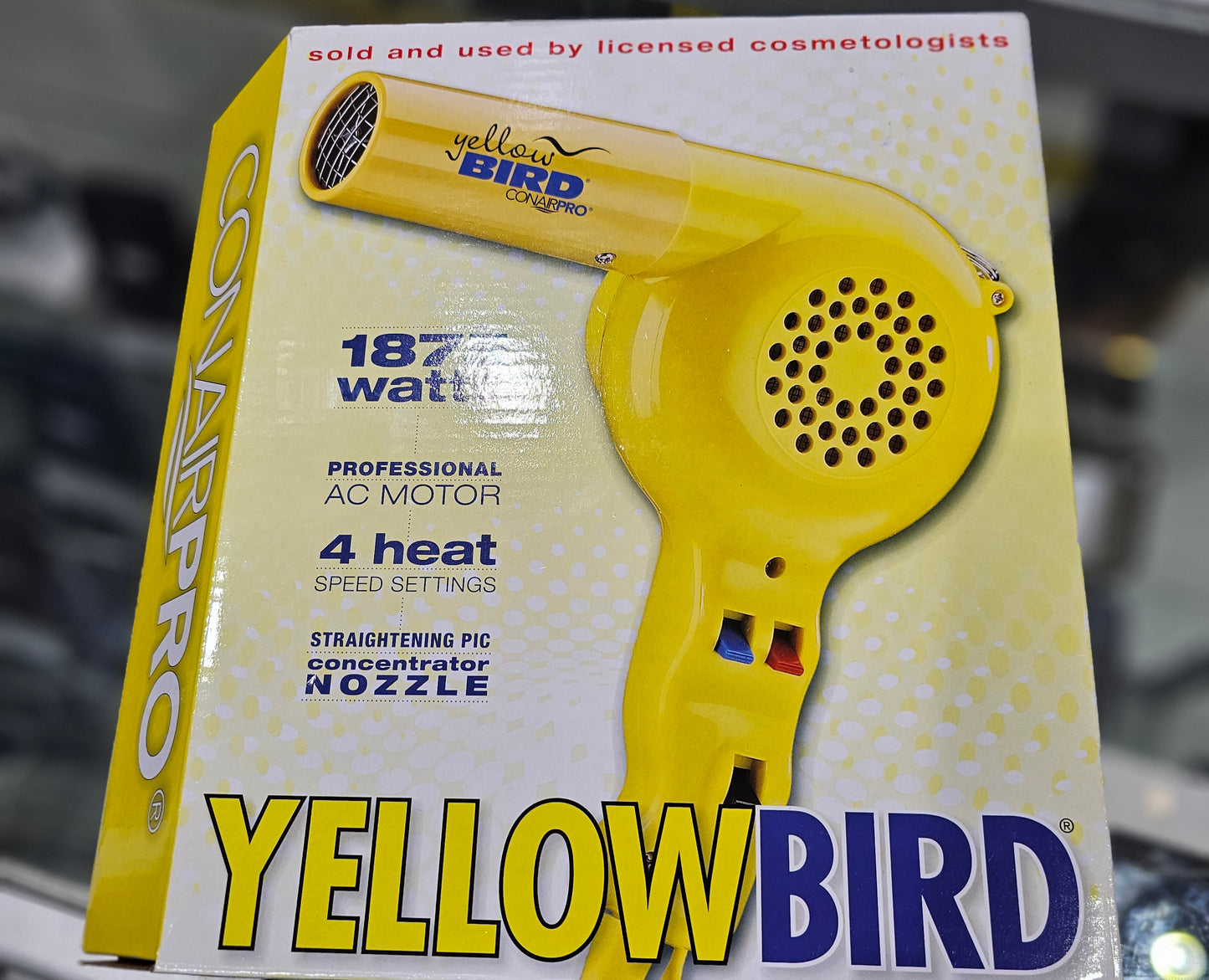 Yellow bird conairpro