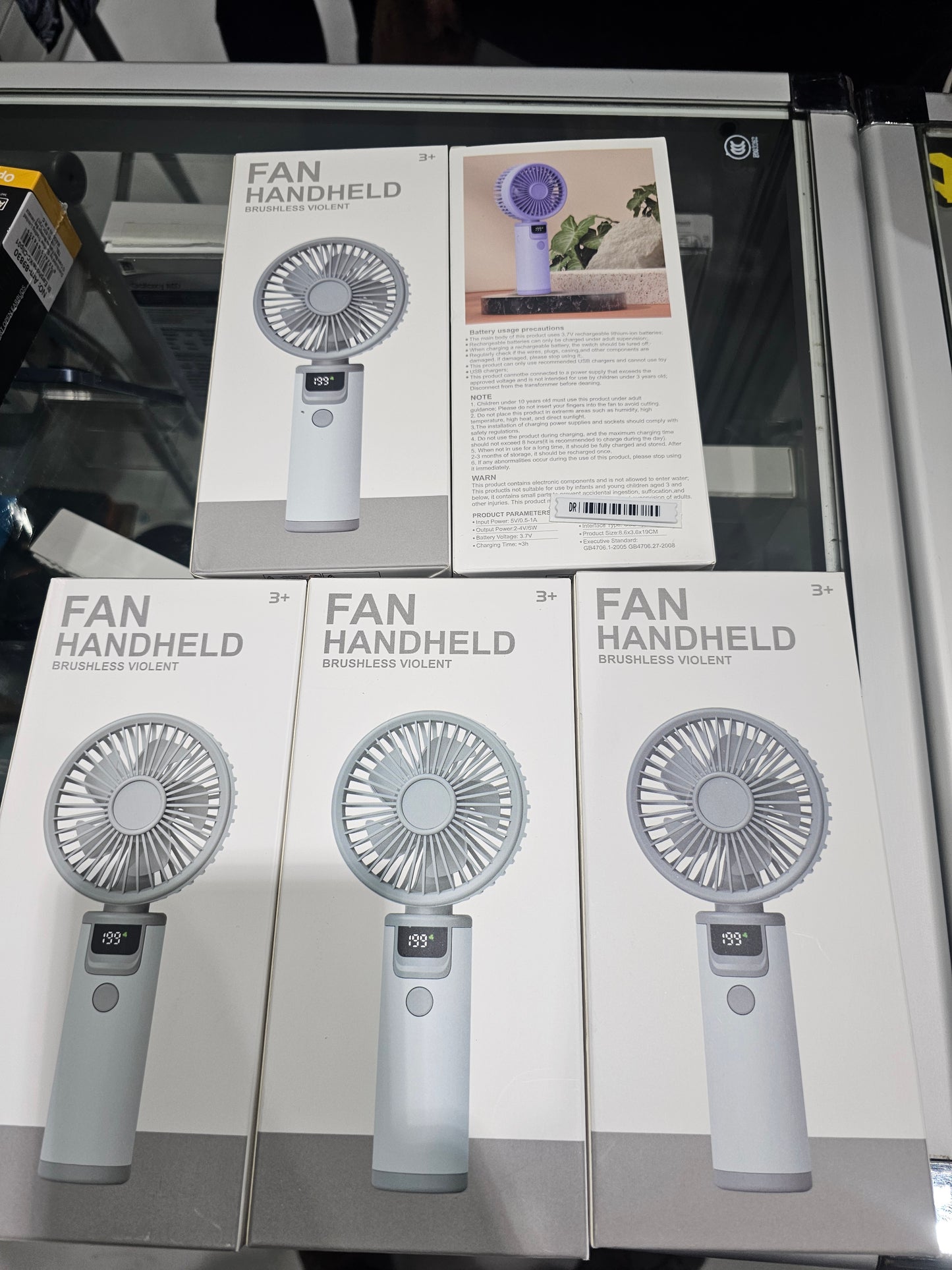 Fan handheld brushless violent