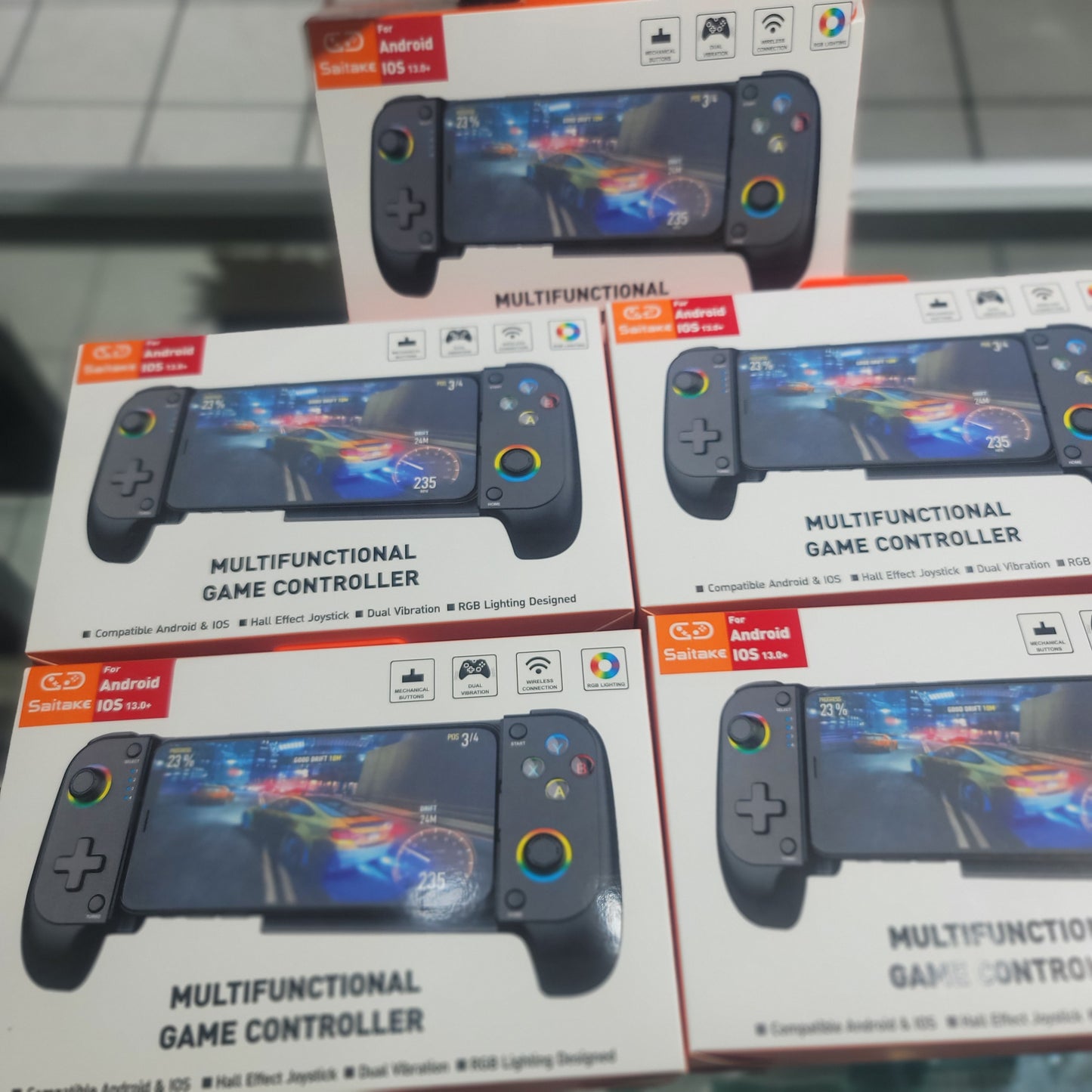 Saitake for Android iOS Multifunctional game controller
